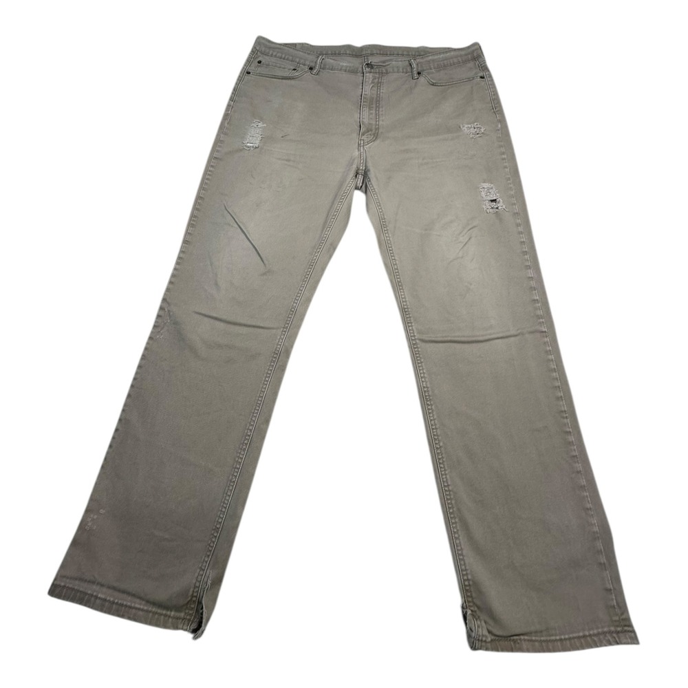 Levi's 541 Athletic Fit Distressed Beige Mens Jeans W42‎ L32